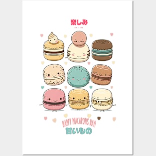 Happy macarons day! Posters and Art